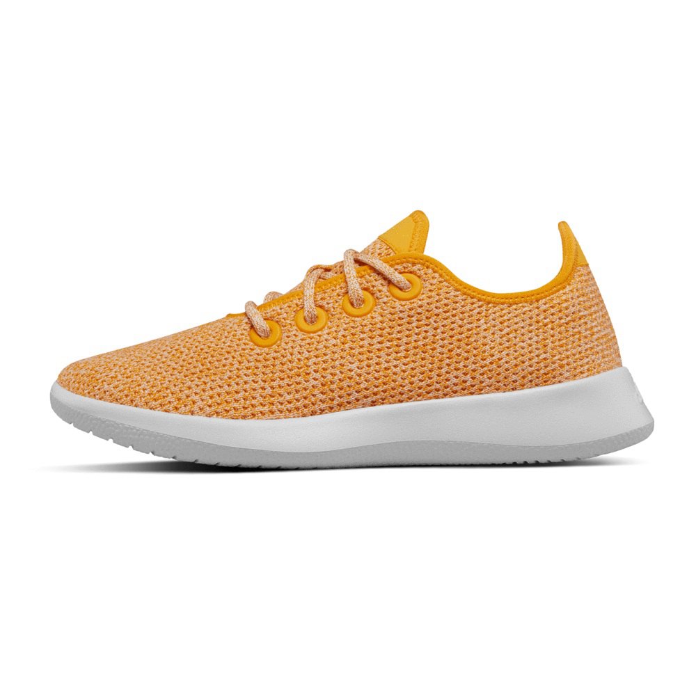 Allbirds Women\'s Tree Runners - Sneakers Yellow - JZY879602